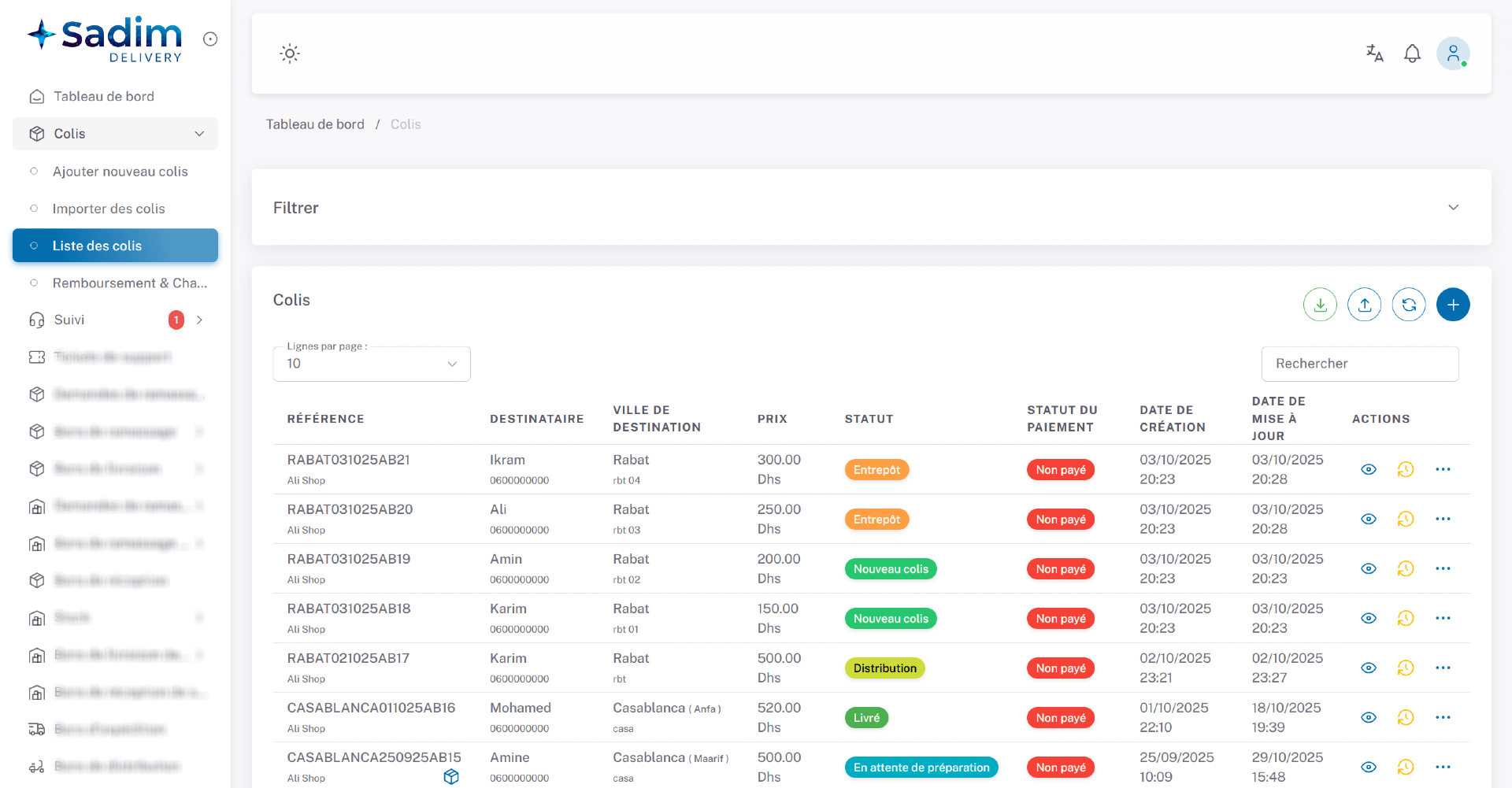 delivery app example
